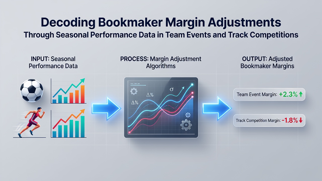 Bookmaker data analysts reviewing seasonal performance charts for team sports and track events