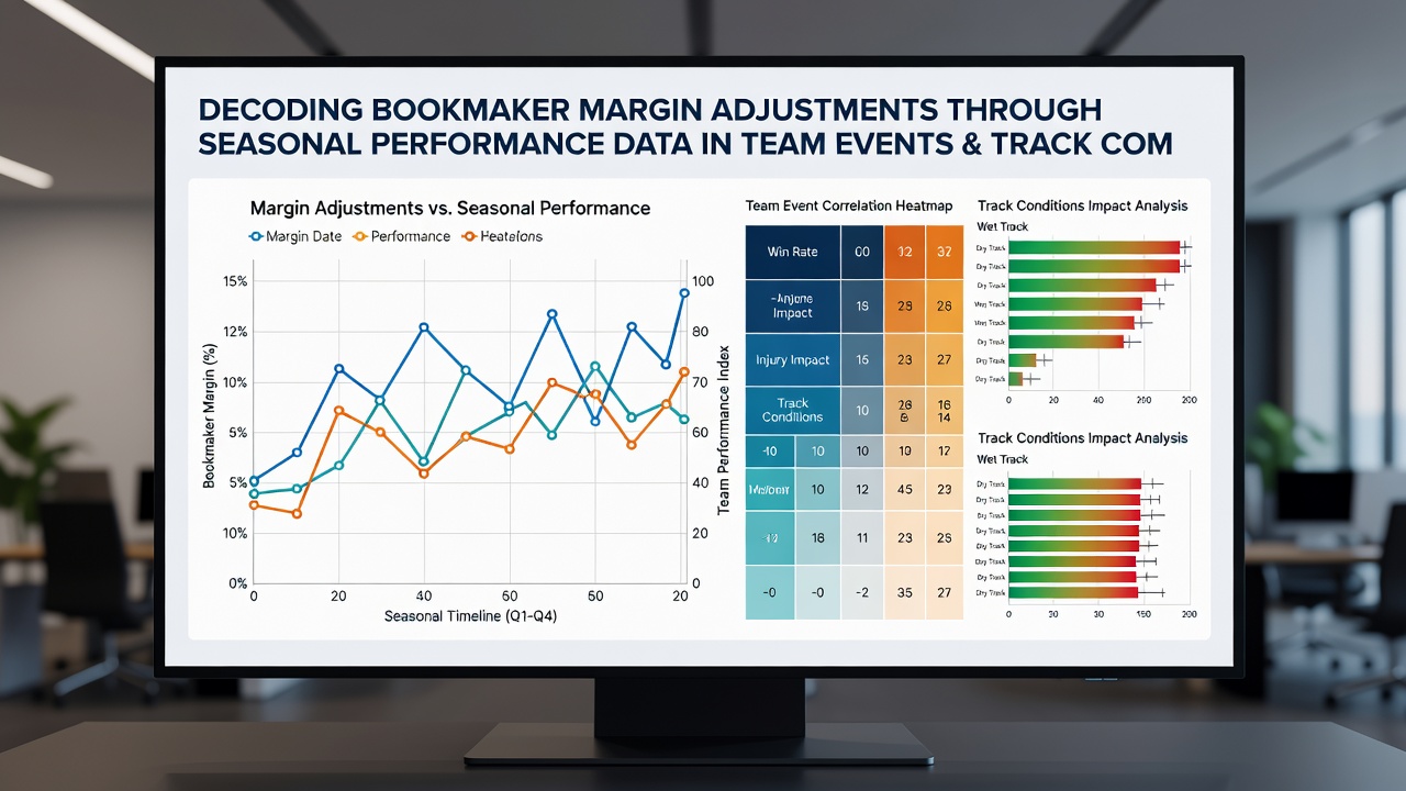 Track athletes competing while performance statistics overlay displays margin adjustment indicators